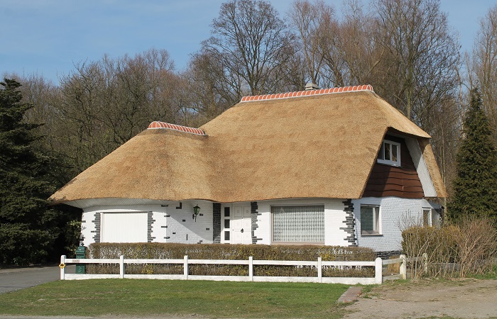 rieten dak Wondelgem